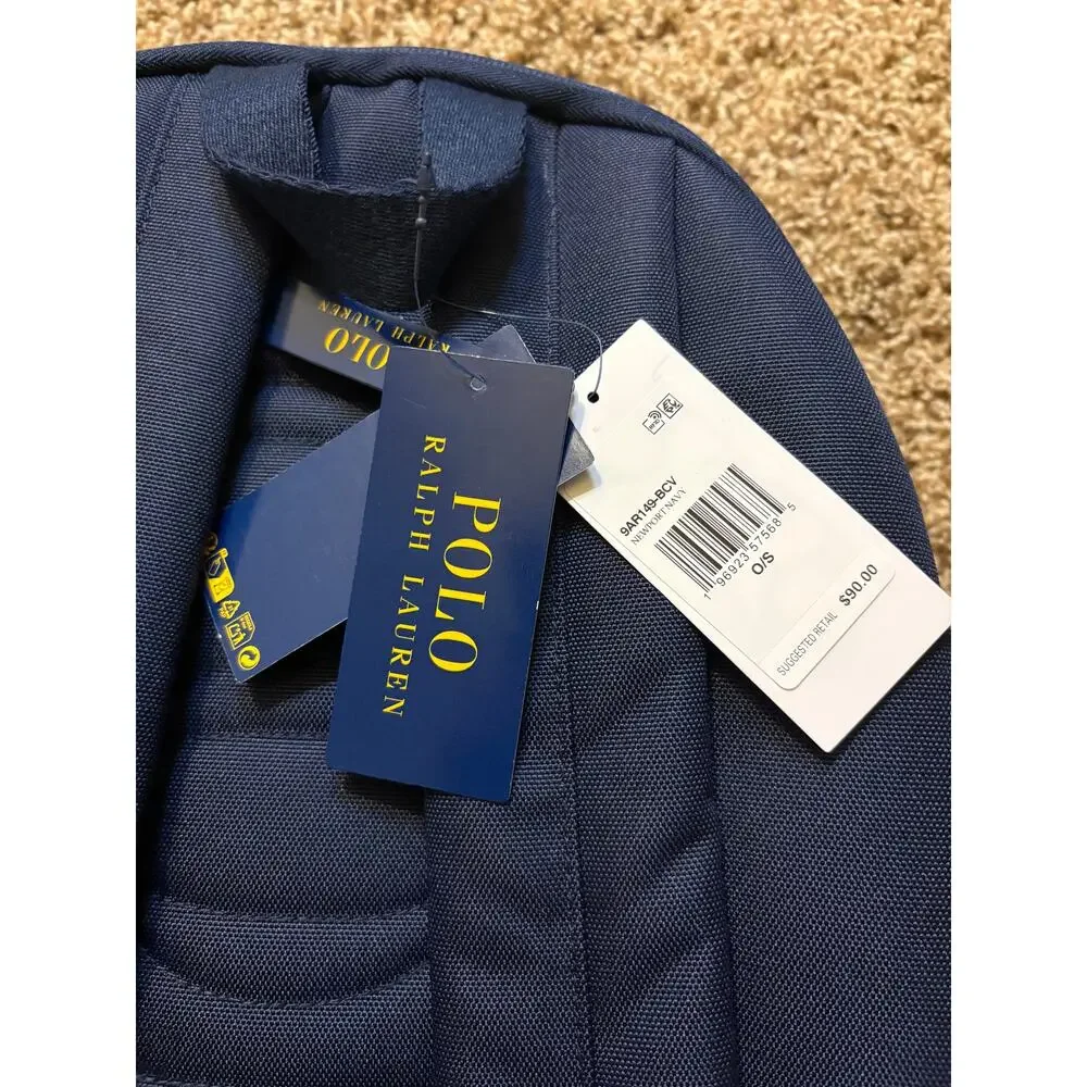 Polo Ralph Lauren Polo Bear In Newport Backpack Navy